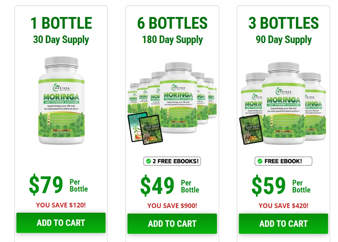 3 Days Moringa Magic Offer
